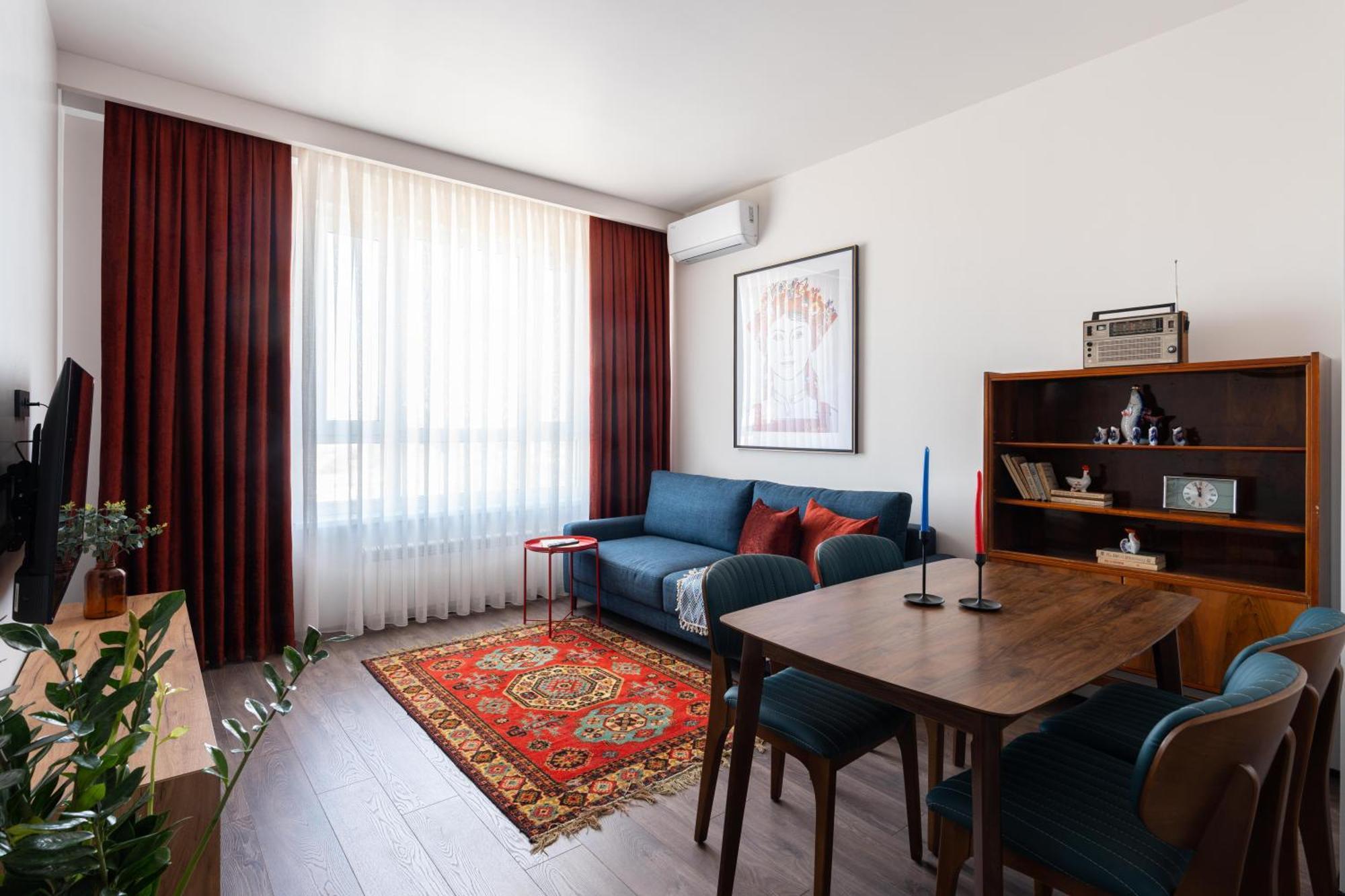 Oybek Nrg 48 I Stylish & Modern Apartment Tasjkent Eksteriør billede